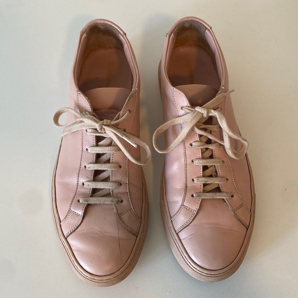 Common Projects Original Achilles Low Sneakers Bl… - image 2
